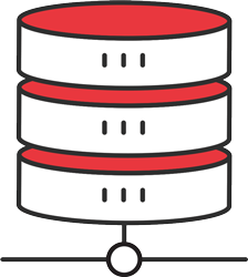Website and Application Hosting Service Icon