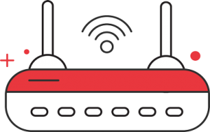 Wireless Network Services Icon