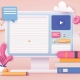 Employees enhancing productivity through Microsoft 365 end-user training