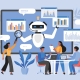 Visual representation of AI readiness challenges like shadow IT, permission sprawl, and poor metadata in business data infrastructure