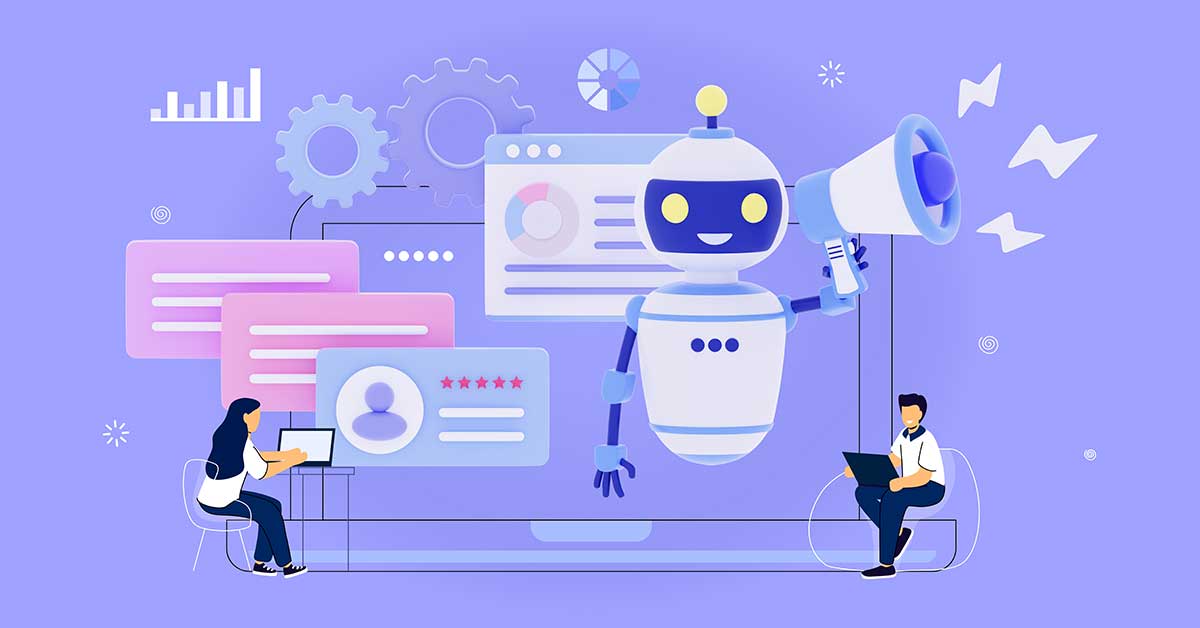 Robotic process automation and artificial intelligence concept for small business technology strategy
