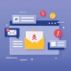 illustration of a malicious email representing phishing threats in cloud-based email systems