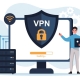 Conceptual illustration highlighting the hidden costs of legacy VPN compared to modern SASE architecture for secure remote access